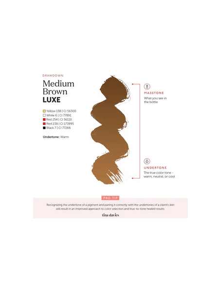 Perma Blend Ink - TINA DAVIES LUXE - 3 MEDIUM BROWN