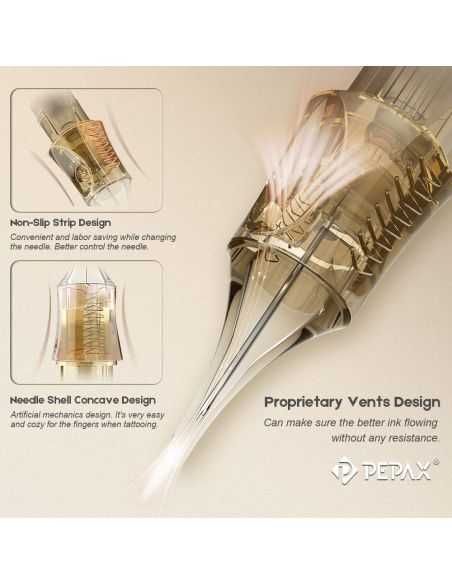 Pepax Lance Round Liner - Long Taper (10 Unidades)