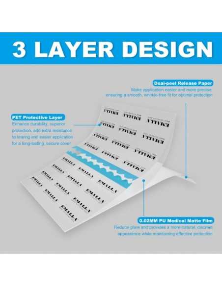 EMALLA GRECE 0.02MM MATTE TATTOO PROTECTION FILM ROLL (15CMX10M)