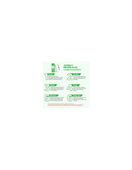 JCONLY REVEN 0.02MM Matte Tattoo Protection Film Roll (15CMX10M)