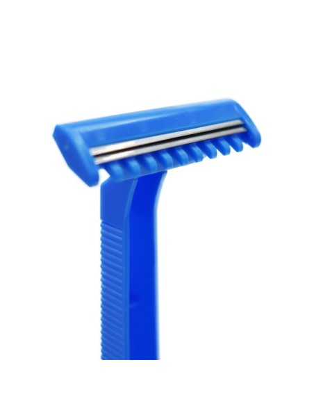 Caja de Rasuradoras Azul Doble Hoja