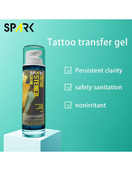 Gel para plantillas de tatuajes Spark Tattoo Transfer de 5 oz