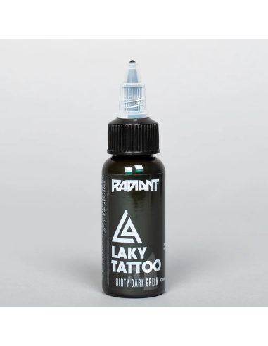 RADIANT INK - LAKY - DIRTY DARK GREEN