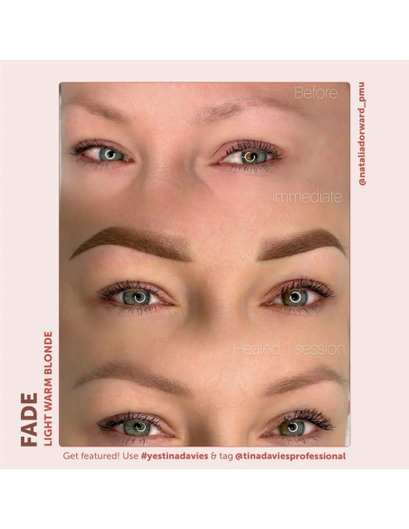 Tina Davies Professional - FADE Eyebrow Pigment Collection