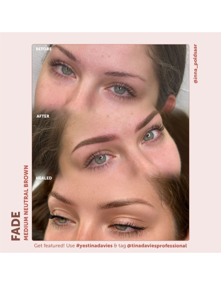 Tina Davies Professional - FADE Eyebrow Pigment Collection