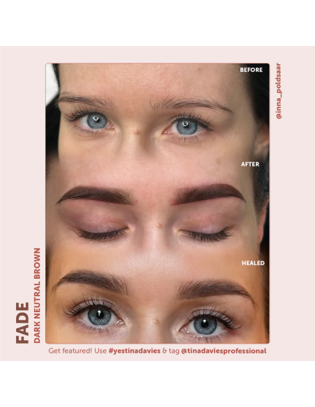 Tina Davies Professional - FADE Eyebrow Pigment Collection