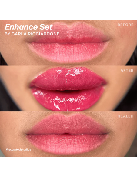 Pigmentos Para PMU Perma Blend Luxe - Set Enhance de Carla Ricciardone - 8x 15 ml