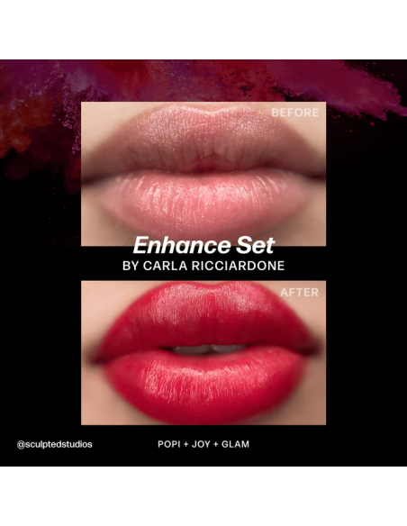 Pigmentos Para PMU Perma Blend Luxe - Set Enhance de Carla Ricciardone - 8x 15 ml