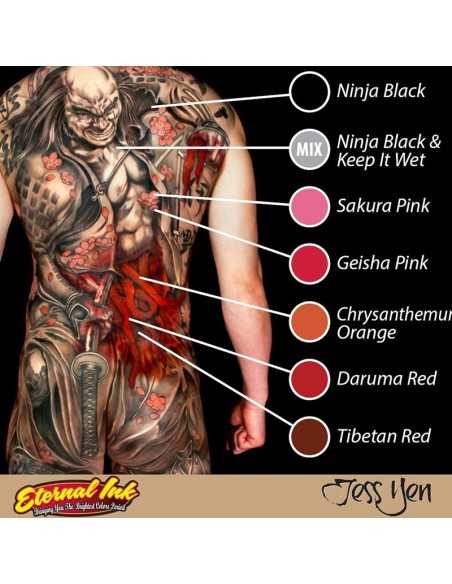 Eternal Ink - Set Jess Yen 22 Colors + Keep It Wet