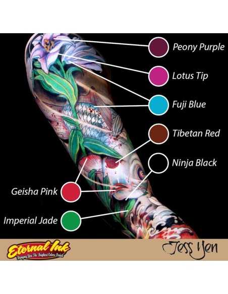 Eternal Ink - Set Jess Yen 22 Colors + Keep It Wet