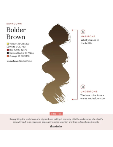 TINA DAVIS LUXE - 5 BOLDER BROWN