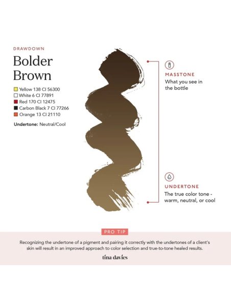 TINA DAVIS LUXE - 5 BOLDER BROWN