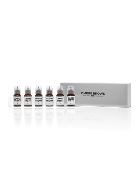 Pigmento para PMU Perma Blend Luxe - Paulina Osinkowska Ombre Brows Set - 6x 15 ml