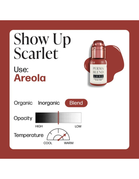 Perma Blend Luxe - Show Up Scarlet - Vicky Martin Unstoppable Areola