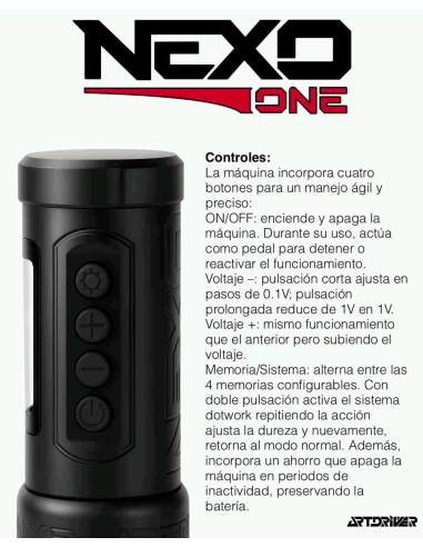 Máquina NEXO ONE - Art Driver