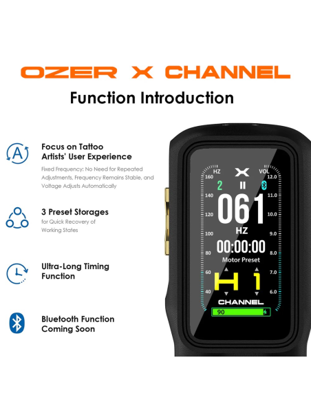 OZER X CHANNEL - Wireless Tattoo Pen
