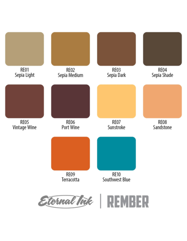 Eternal Ink Set Rember Orellana - 10...
