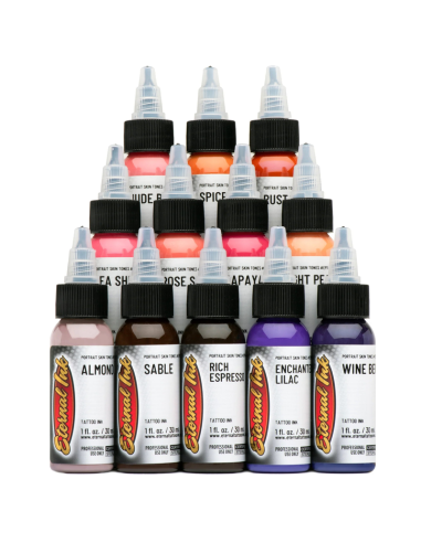 Eternal Ink Set Ron Russo Skin Tones...