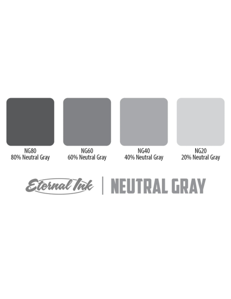 Eternal ink - Set Neutral Gray 4 Colors