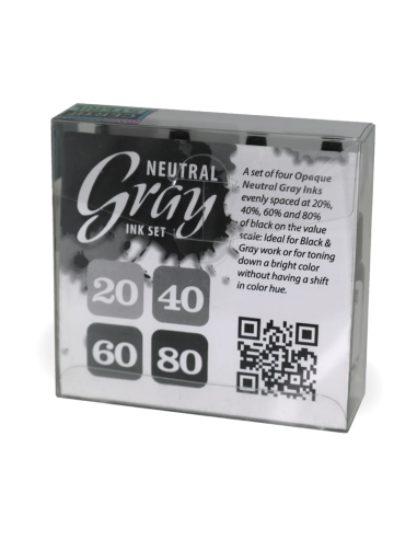 Eternal ink - Set Neutral Gray 4 Colors