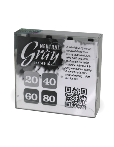 Eternal ink - Set Neutral Gray 4 Colors