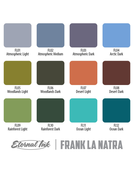 Eternal Ink- Frank La Natra Set 12 Colors