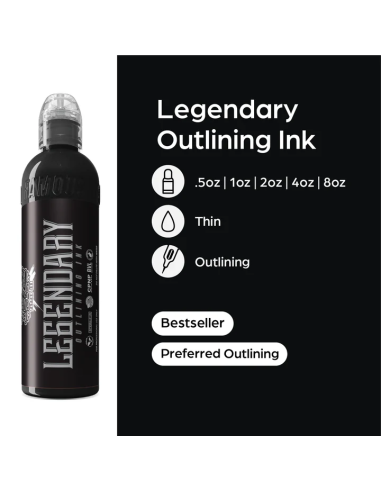 World Famous Ink - Black Outlining