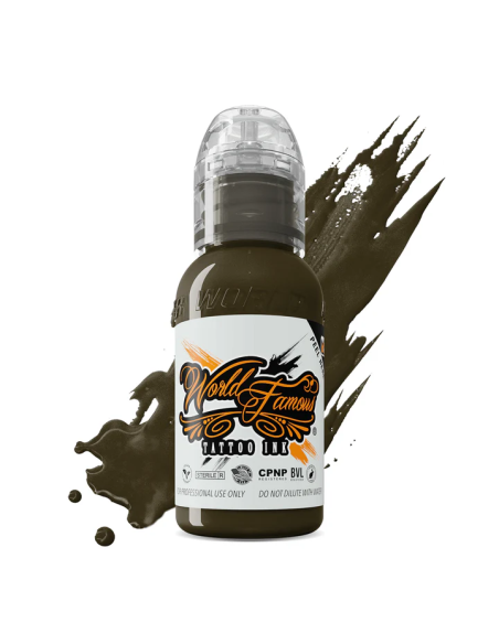 World Famous Ink - Pink Ribbon - Dark Tan