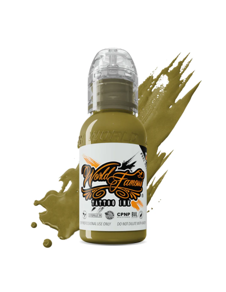 World Famous Ink - Jenna Kerr's Baroque Color - Old English Gold