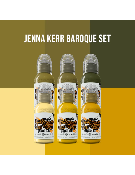World Famous Ink - Jenna Kerr's Baroque Color - Regal Opulence
