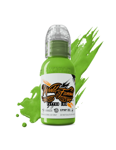 World Famous Ink - Money Frog Green