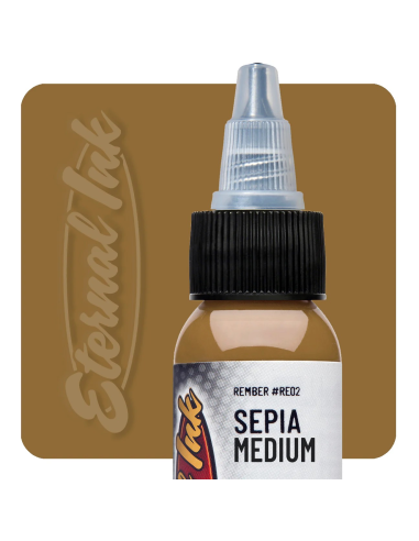 Eternal ink-Sepia Medium-Rember...