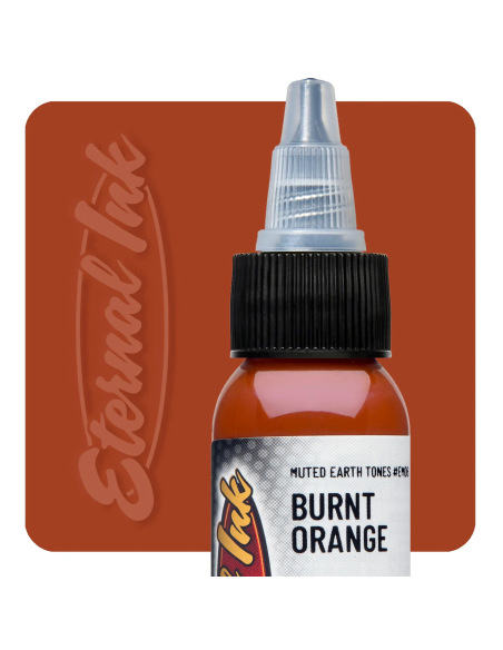 Eternal Ink Burnt Orange – Muted Earth Tones Tinta para Tatuaje