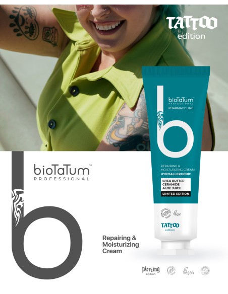 BioTaTum - Repairing & Moisturizing Cream Ceramide Hipoallergenic - 20ml
