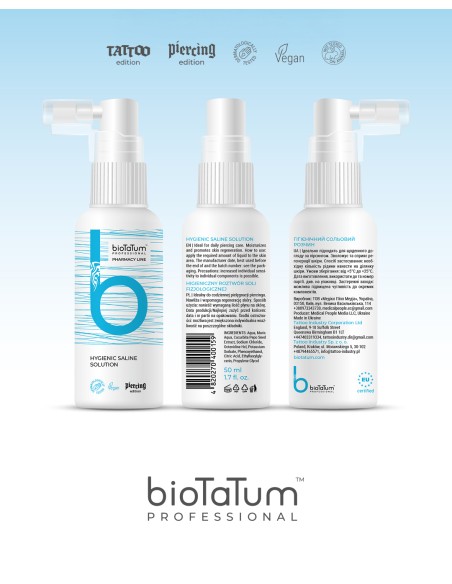 BioTaTum-HYGIENIC SALINE SOLUTION - 50ml - Biotatum