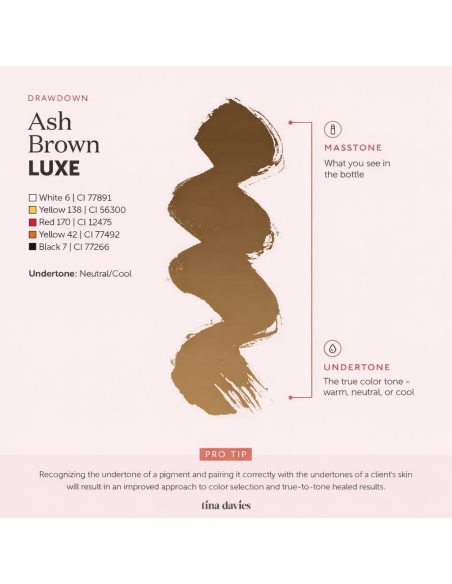 Perma Blend Ink - TINA DAVIES LUXE - 0 ASH BROWN