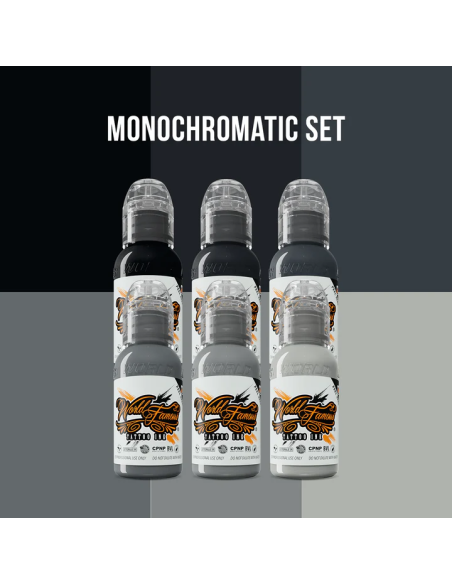 World Famous Ink - B -Poch`s Monochromatic set