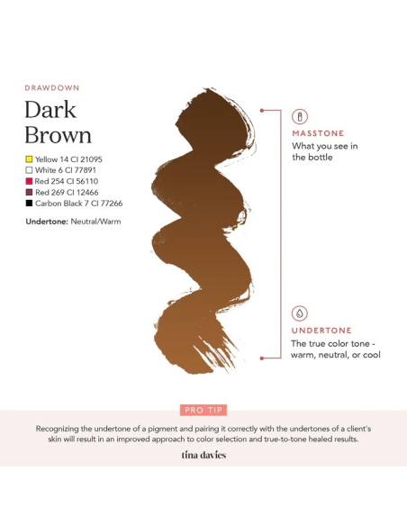 Perma Blend Ink - Dark Brown - Tina Davies I Love Ink