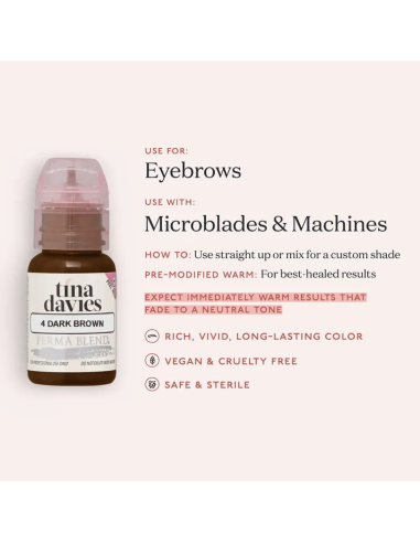Perma Blend Ink - Dark Brown - Tina...