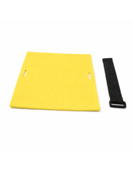 Piel sintética Nº 11 gruesa con Velcro (20 X 20 cm x 3 mm)