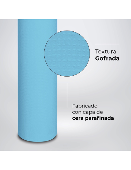 Rollo de Papel Camilla Parafinado 60 cm/50 m