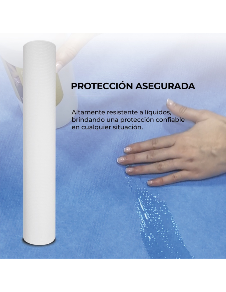 Rollo de Papel Camilla Parafinado 60 cm/50 m