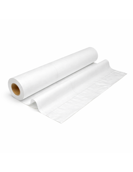 Rollo de Papel Camilla Plastificado 60cm/60m