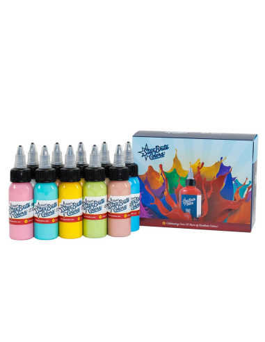 Pastel Palette Set 1oz Tattoo Ink -...