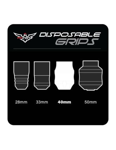 FK IRONS Disposable Rubber 40mm Grip...