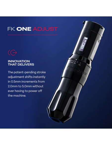FK Irons One Adjust Tattoo Machine with Adjustable Stroke
