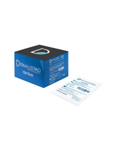 Dermalize Pad - Sterilised Absorbent Pads - Box of 100