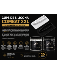 Cups de Silicona Combat XXL...