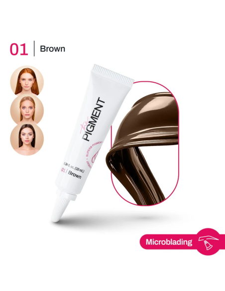 The Pigment-01 Brown-Microblading 10 ml REACH