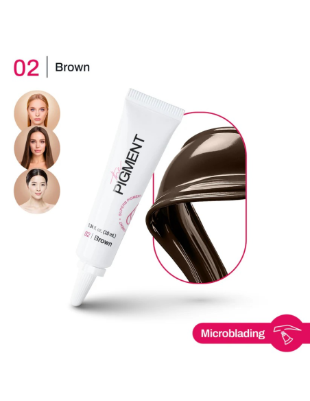 The Pigment - 02 Brown - Microblading 10 ml REACH